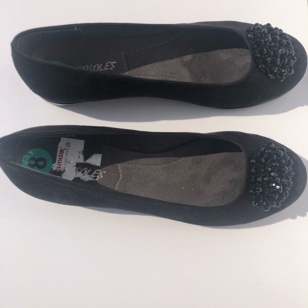 EUC Black Aerosole Flats